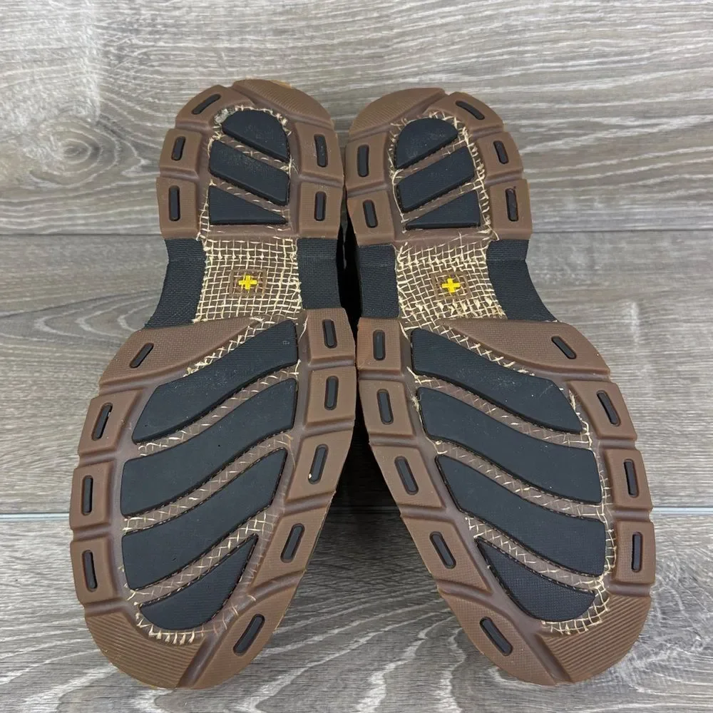 Dr Martens 12048 Men's Sz 9/Women’s 10 Brown Leather Low Top Lace Up Oxford Shoe